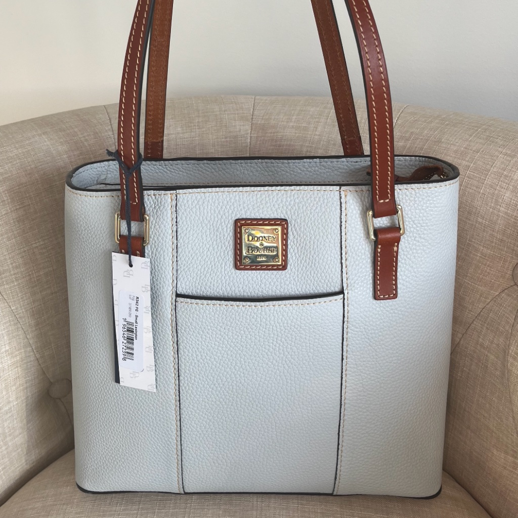 Dooney & Bourke Pebble Grain Small Lexington *Fog (Grey)*
